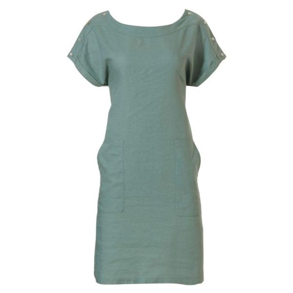 Pastunette_lyhythihainen_pellavasekoite_kangasmekko