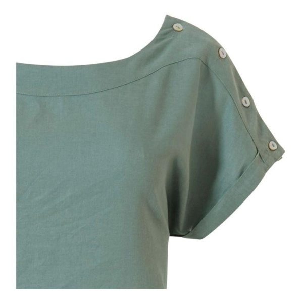 Pastunette_lyhythihainen_pellavasekoite_kangasmekko