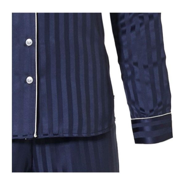 Pastunette_satiinipyjama__housut_ja_napitettava_paita