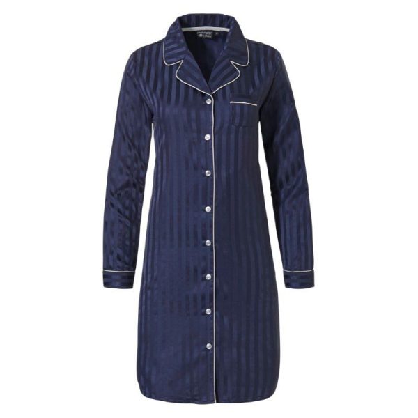 Pastunette_delux_pitkahihainen_satiiniyopaita__nappikiinnitys