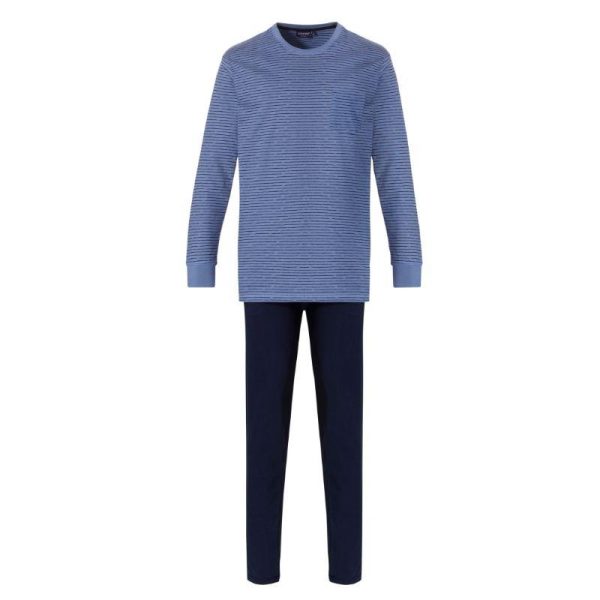 Miesten_lammin_pyjama__sininen