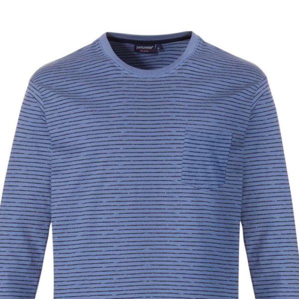 Miesten_lammin_pyjama__sininen