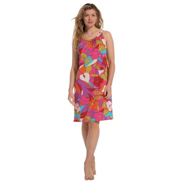 Pastunette_hihaton_punakirjava_trikoomekko