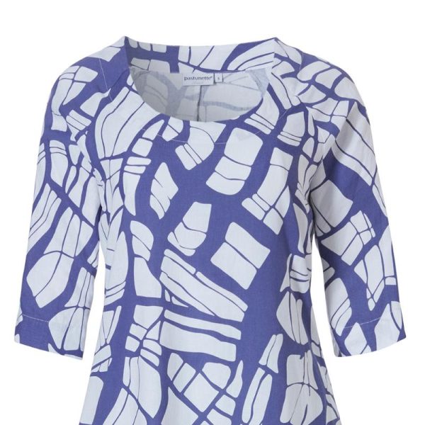 Pastunette_kevyesti_kellotettu_lyhythihainen_mekko