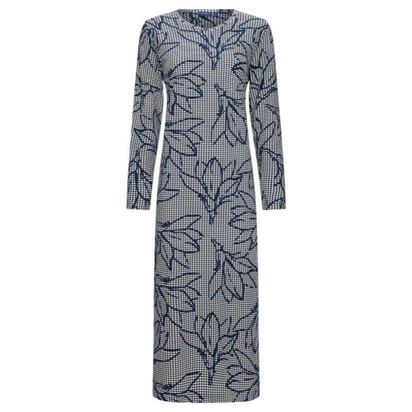 Pehmea__lammin_pitka_yopaita_tummansinivalkoinen