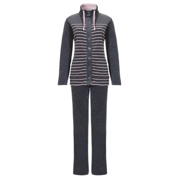 Naisten_velouroloasu_napitettavalla_takilla__harmaa