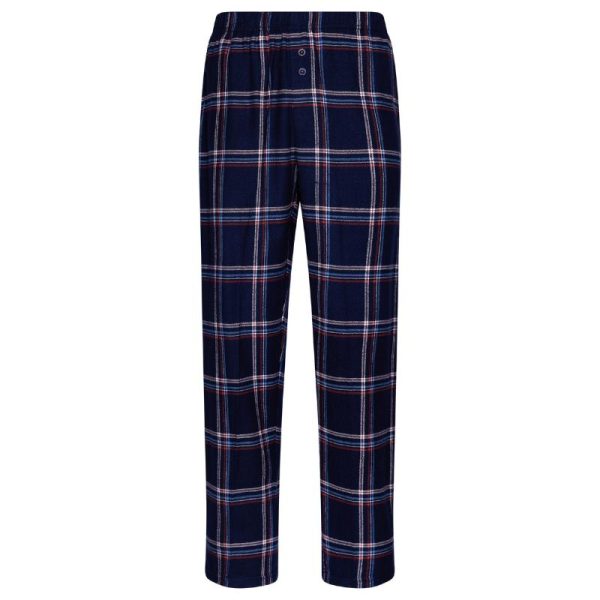 Miesten_pyjama__pehmeat_flanellihousut_ja_puuvillatrikoopaita