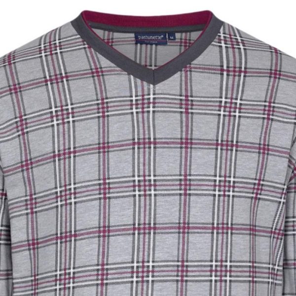 Miesten_pyjama_pehmeaa_joustavaa_puuvillaa