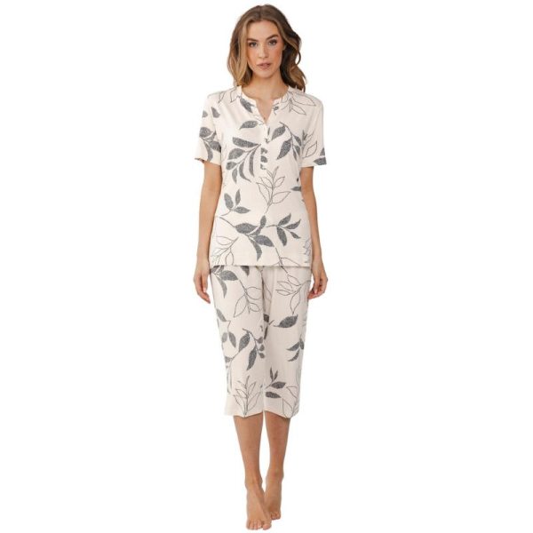 Pyjama_100__pvl__capri___lyhythihainen_paita