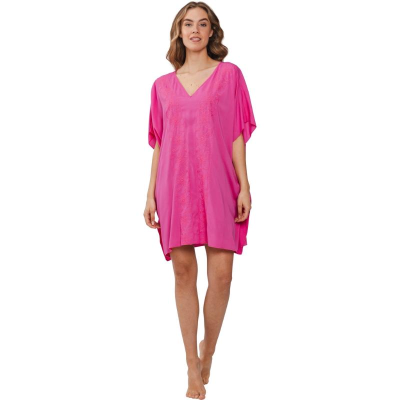 Kaftaani_one_size_100__viskoosi_pinkki