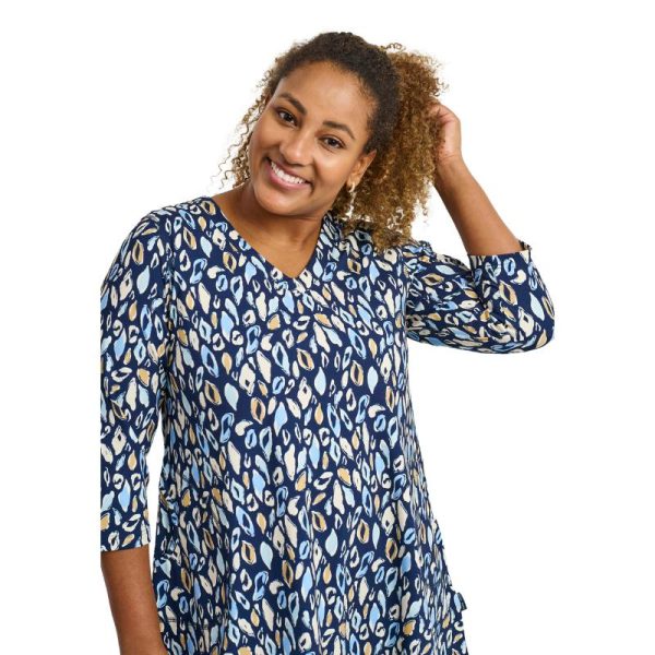 Pont_Neuf_viskoositrikootunika__tumman_sininen