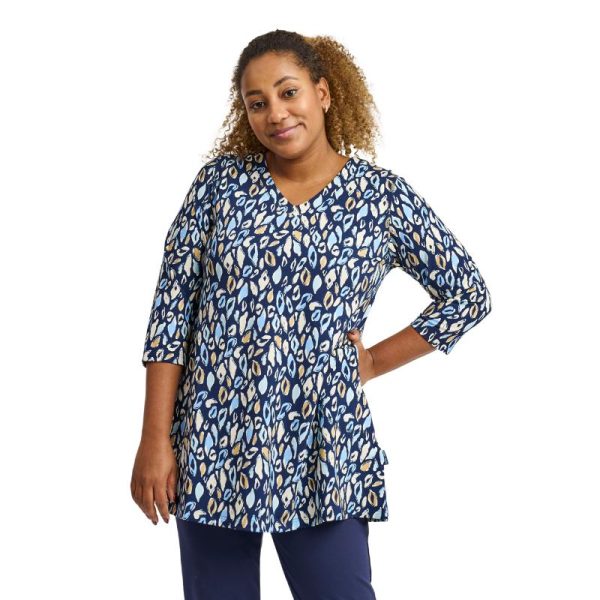 Pont_Neuf_viskoositrikootunika__tumman_sininen