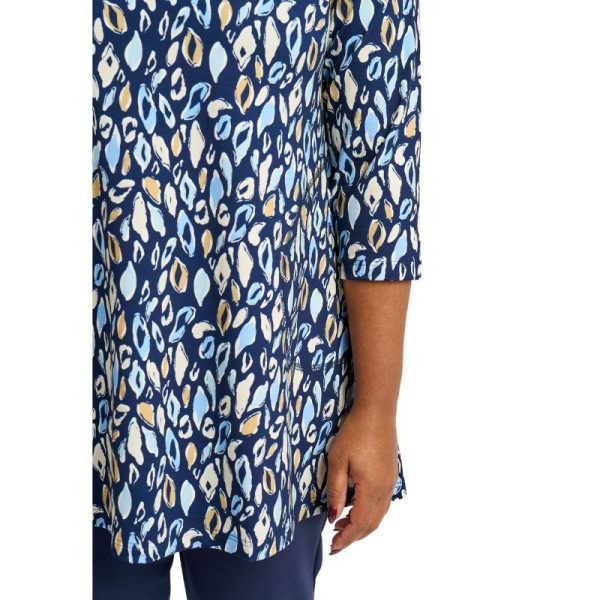 Pont_Neuf_viskoositrikootunika__tumman_sininen