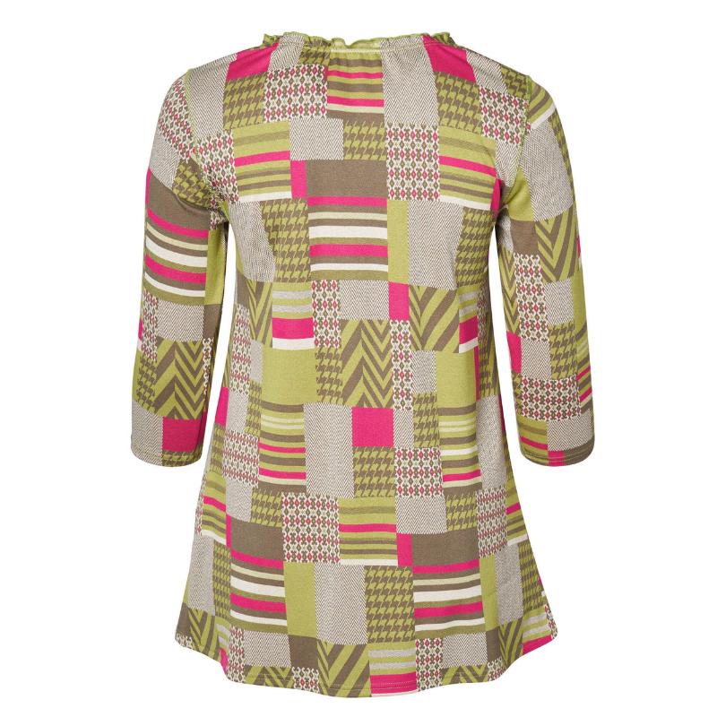 Pont_Neuf_tunika_3_4_hihat__khaki_vihrea