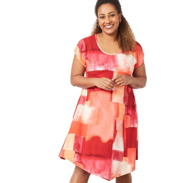 Pont_Neuf_lyhythihainen_trikoomekko__a_linjainen