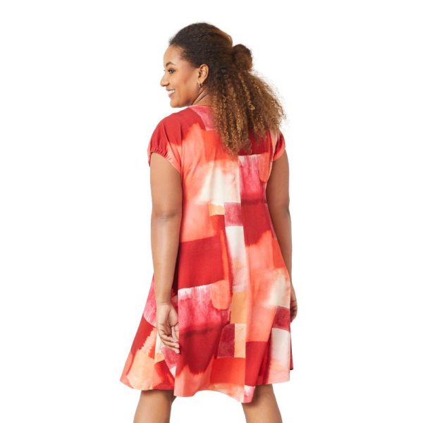 Pont_Neuf_lyhythihainen_trikoomekko__a_linjainen