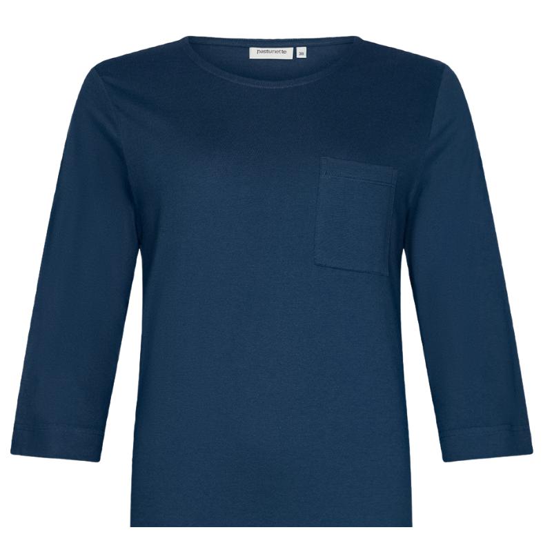 121252_156_3_520_Pyjama_100_puuvillaa_3_4_hiha_caprimittainen_lahje_sinivalkoinen_2_png