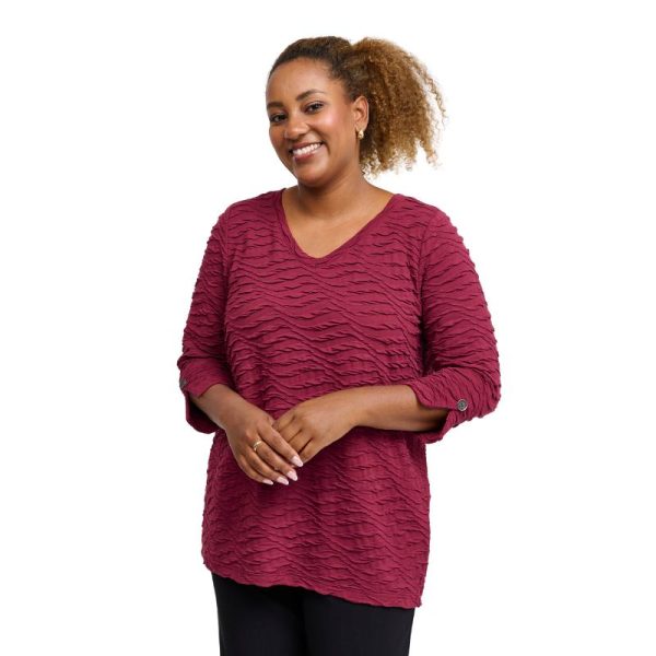 Pont Neuf tunika, viininpunainen