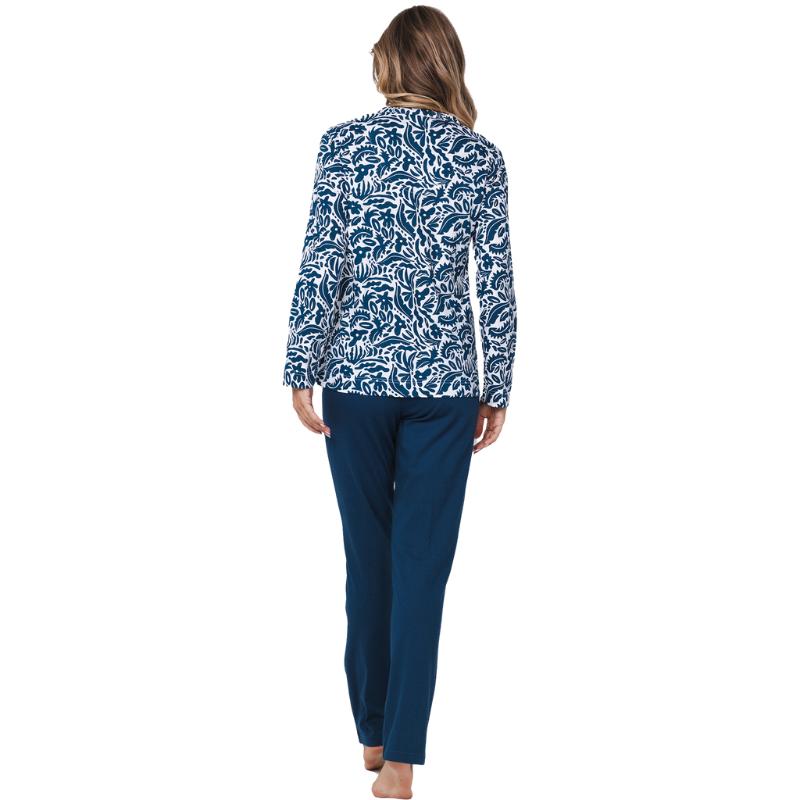 121252_156_1_520_Pyjama_100_puuvillaa_sinivalkoinen_nappilista_paantiela_5_png