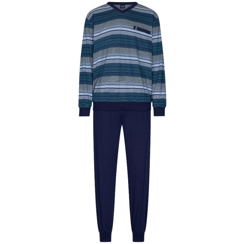 122252_816_1_520_Miesten_pehmea_pyjama_100_puuvillaa_sininen_1_png