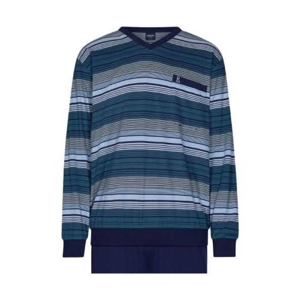 122252_816_1_520_Miesten_pehmea_pyjama_100_puuvillaa_sininen_2_png