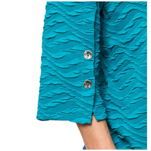 PNVILLA_5052_Pont_Neuf_petroolin_sininen_suora_pusero_tunika_2_png