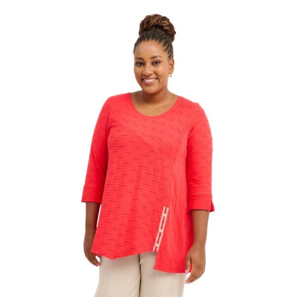 PNCAYA_2700_Pont_Neuf_tomaatin_punainen_pusero_tunika_1_png