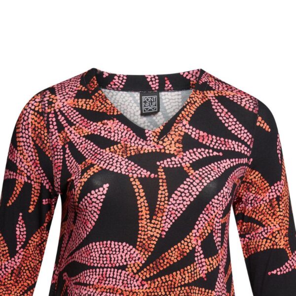 PNMELINA_331_Pont_Neuf_punakirjava_tunika_3_4_hihat_3_png